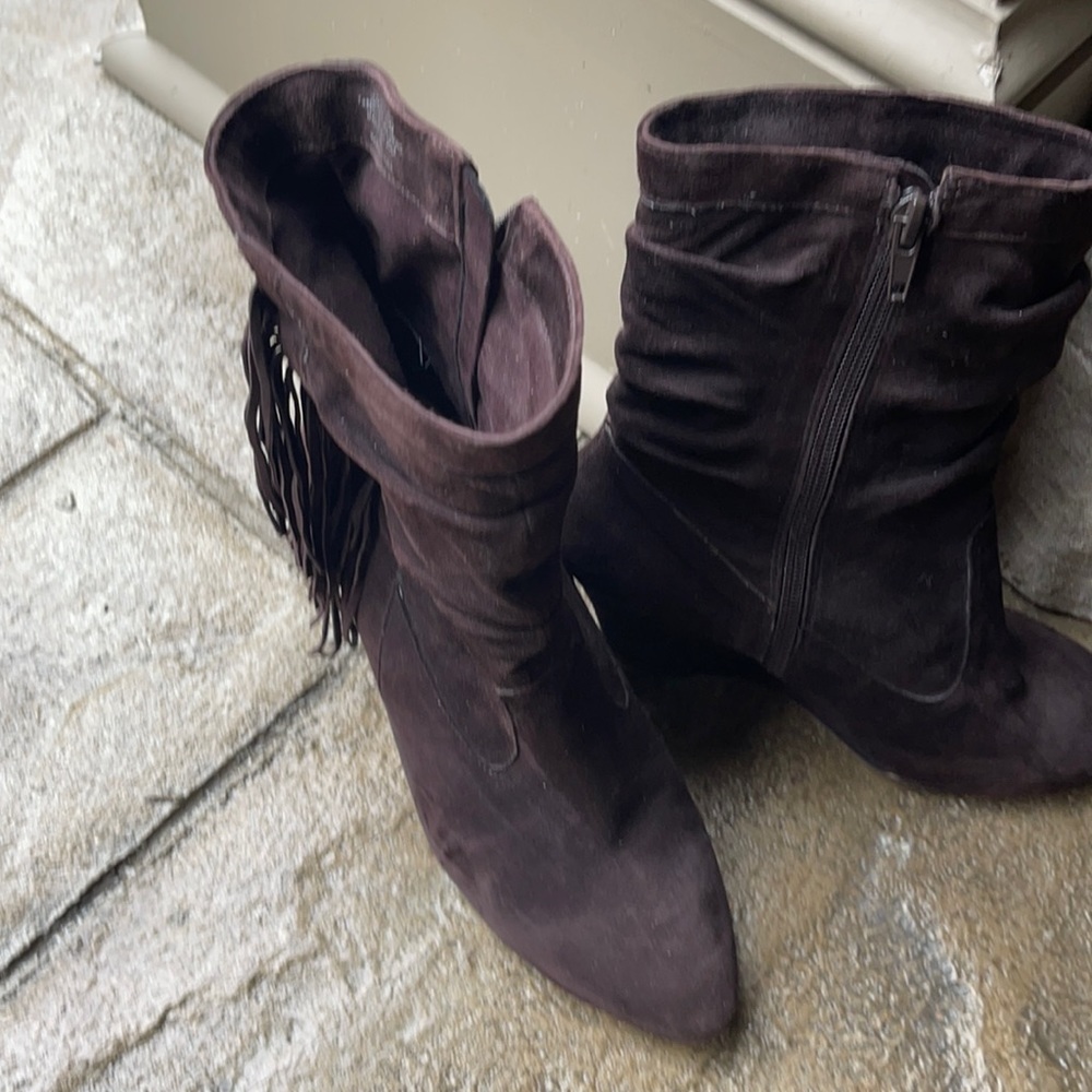 Inc chocolate brown boots